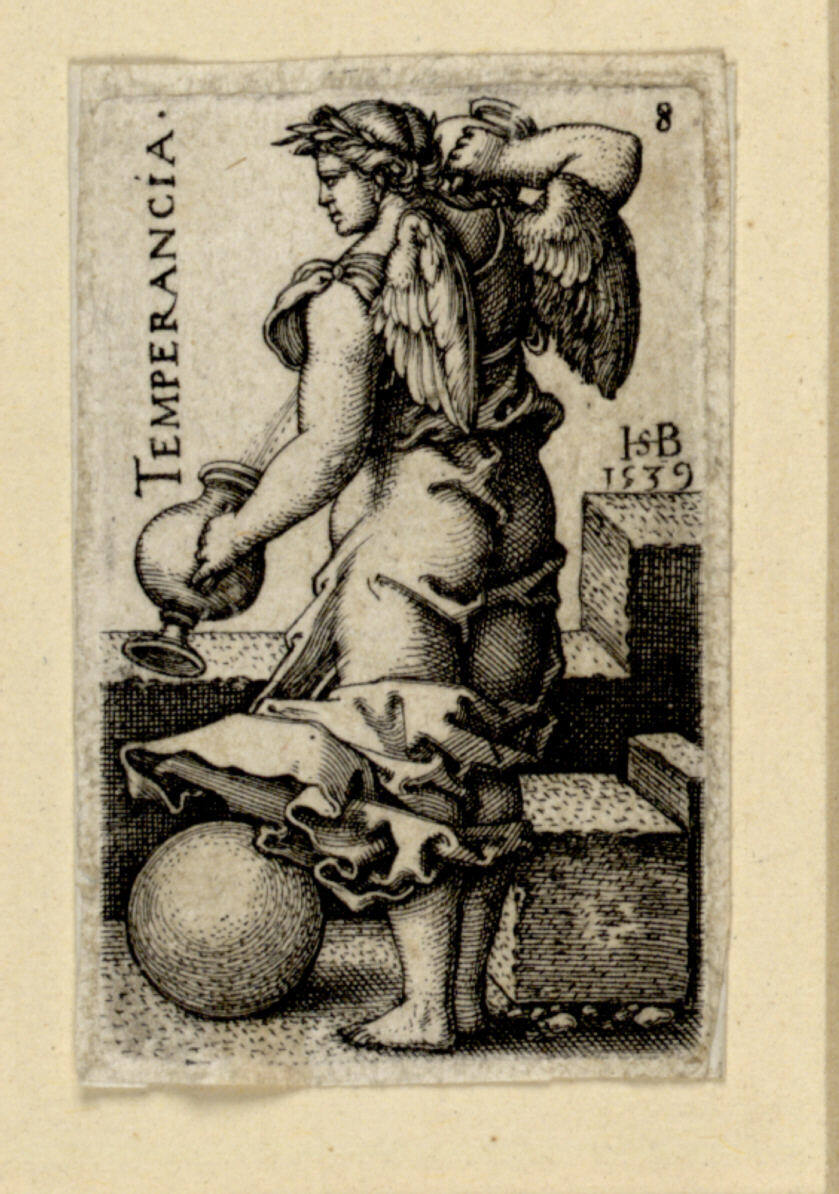 Die Mässigkeit, Hans Sebald Beham, 1539