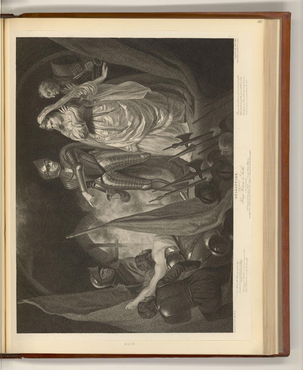 Britische Druckgrafiken des späten 18. Jahrhunderts, Henry VI, Part 1, Act II, Scene III, Inv. …