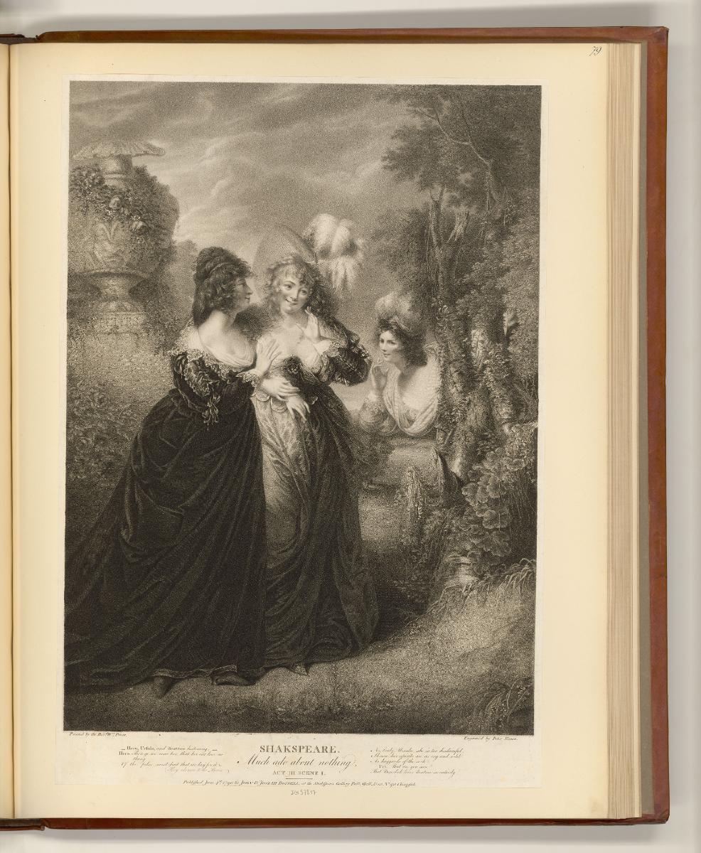 Britische Druckgrafiken des späten 18. Jahrhunderts, Merry Wives of Windsor. Act III. Scene III…
