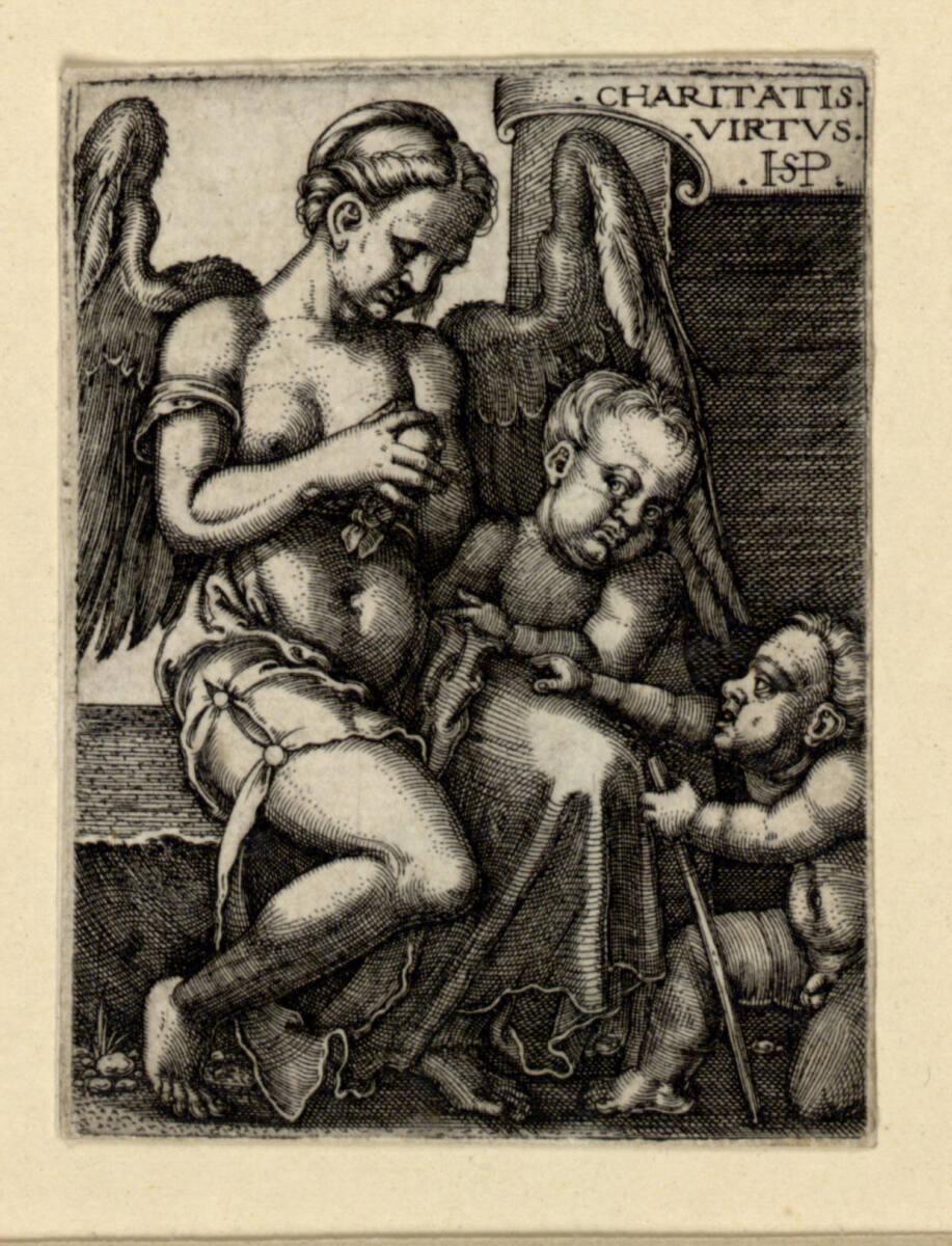 Sebald Beham, Die Liebe, Inv. Nr.: DG1930/1138