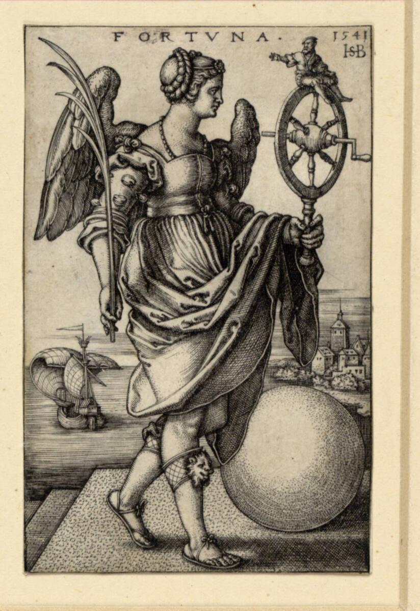 Sebald Beham, Das Glück, Inv. Nr.: DG1930/1148