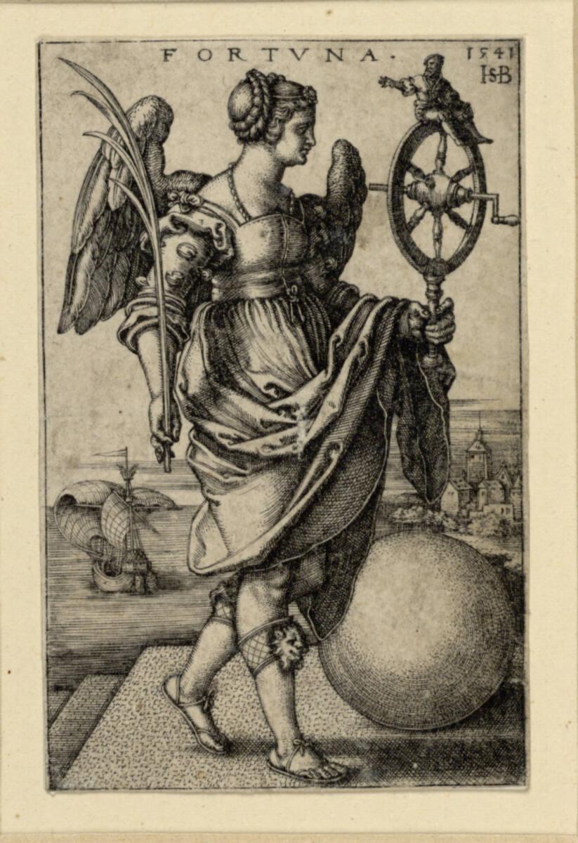 Sebald Beham, Das Glück, Inv. Nr.: DG1930/1149