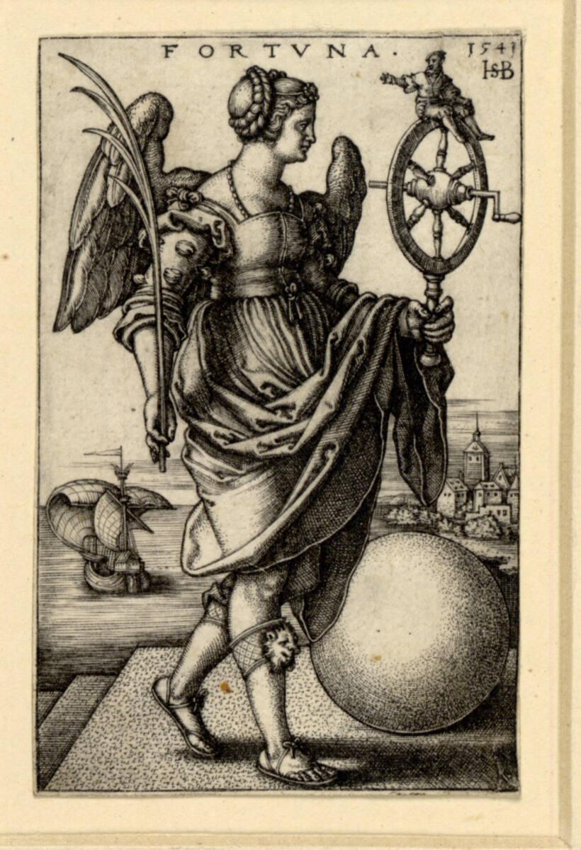 Sebald Beham, Das Glück, Inv. Nr.: DG1930/1150