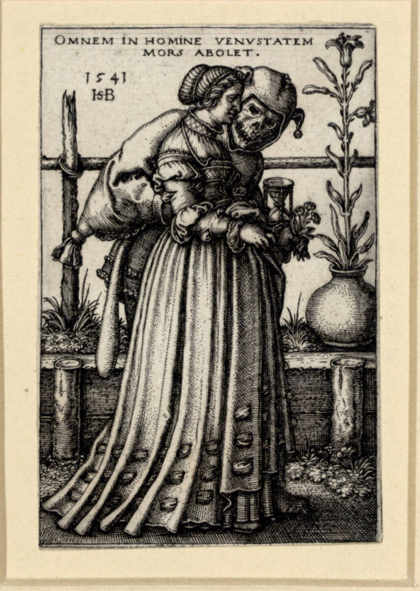 Die Dame und der Tod, Hans Sebald Beham, 1541