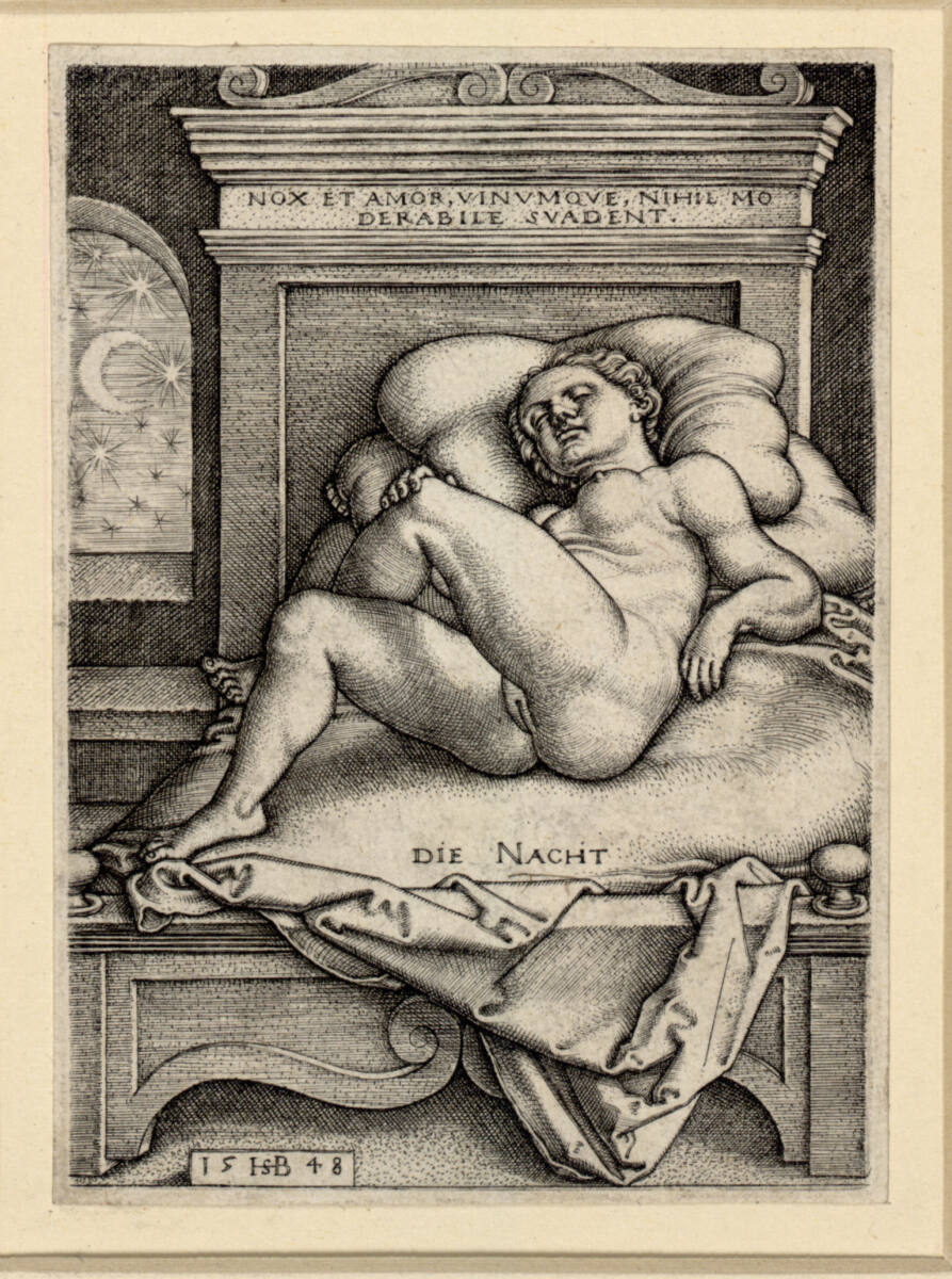 Die Nacht, Hans Sebald Beham, 1548