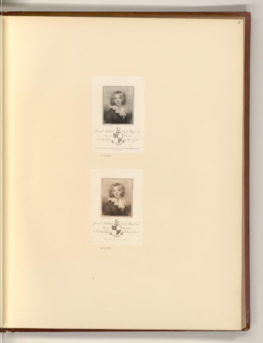 Britische Druckgrafiken des späten 18. Jahrhunderts, Gerard Frederick Finch Byng Esqr., Inv. Nr…