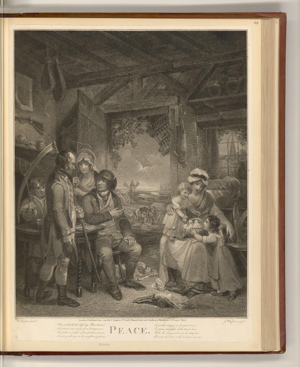 Britische Druckgrafiken des späten 18. Jahrhunderts, Peace, Inv. Nr.: England nach Sektionen II…