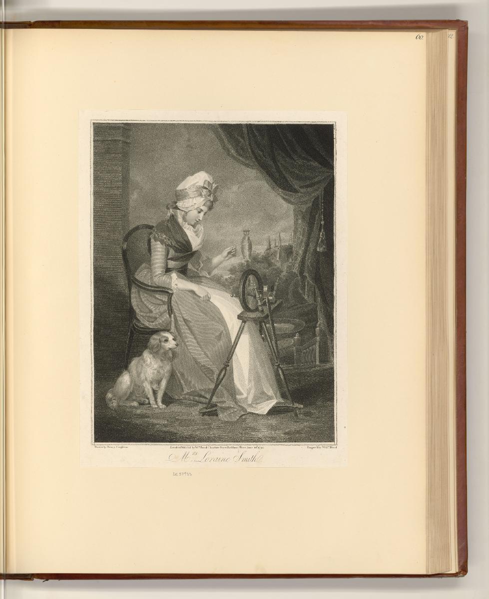 Britische Druckgrafiken des späten 18. Jahrhunderts, Mrs Loraine Smith, Inv. Nr.: England nach …