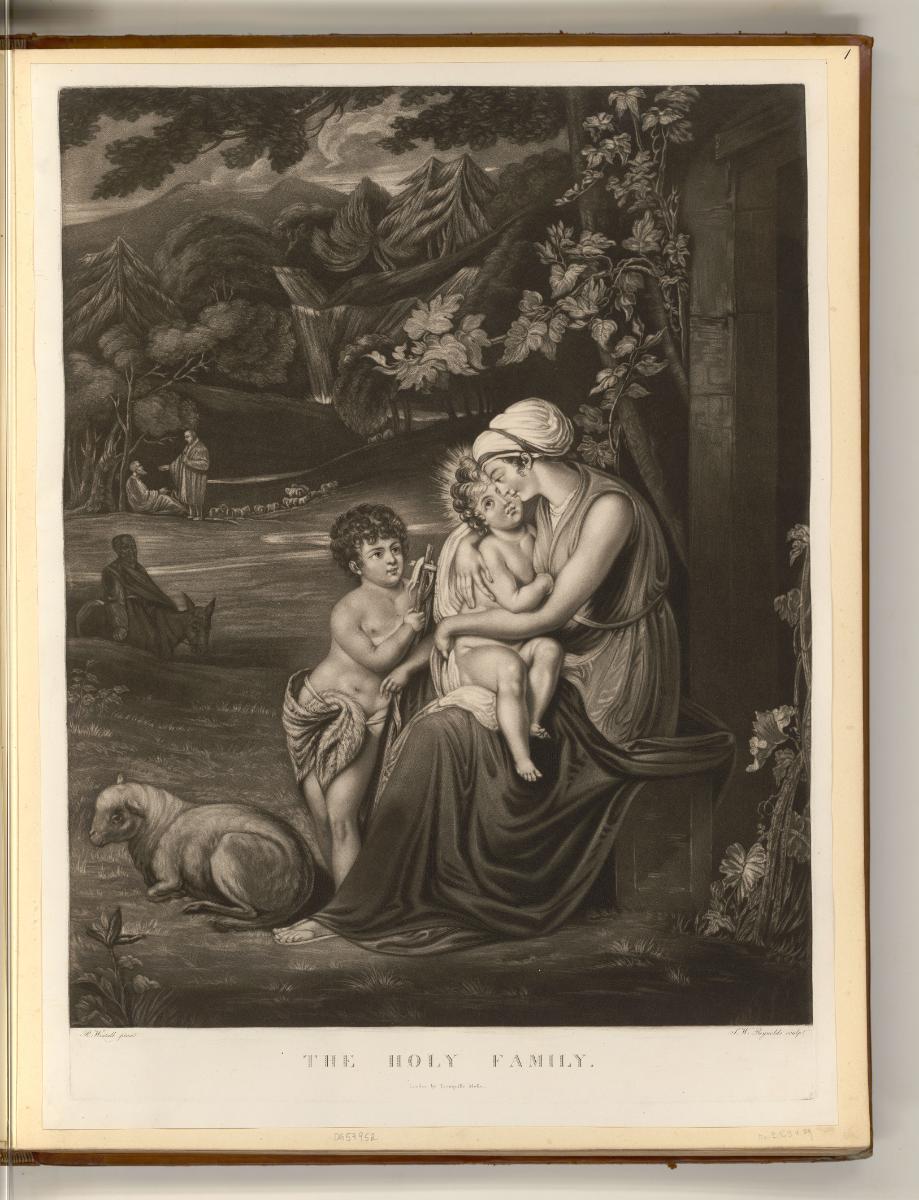 Druckgrafiken nach Richard Westall, The Holy Family, Inv. Nr.: England nach Sektionen II/25, E/…