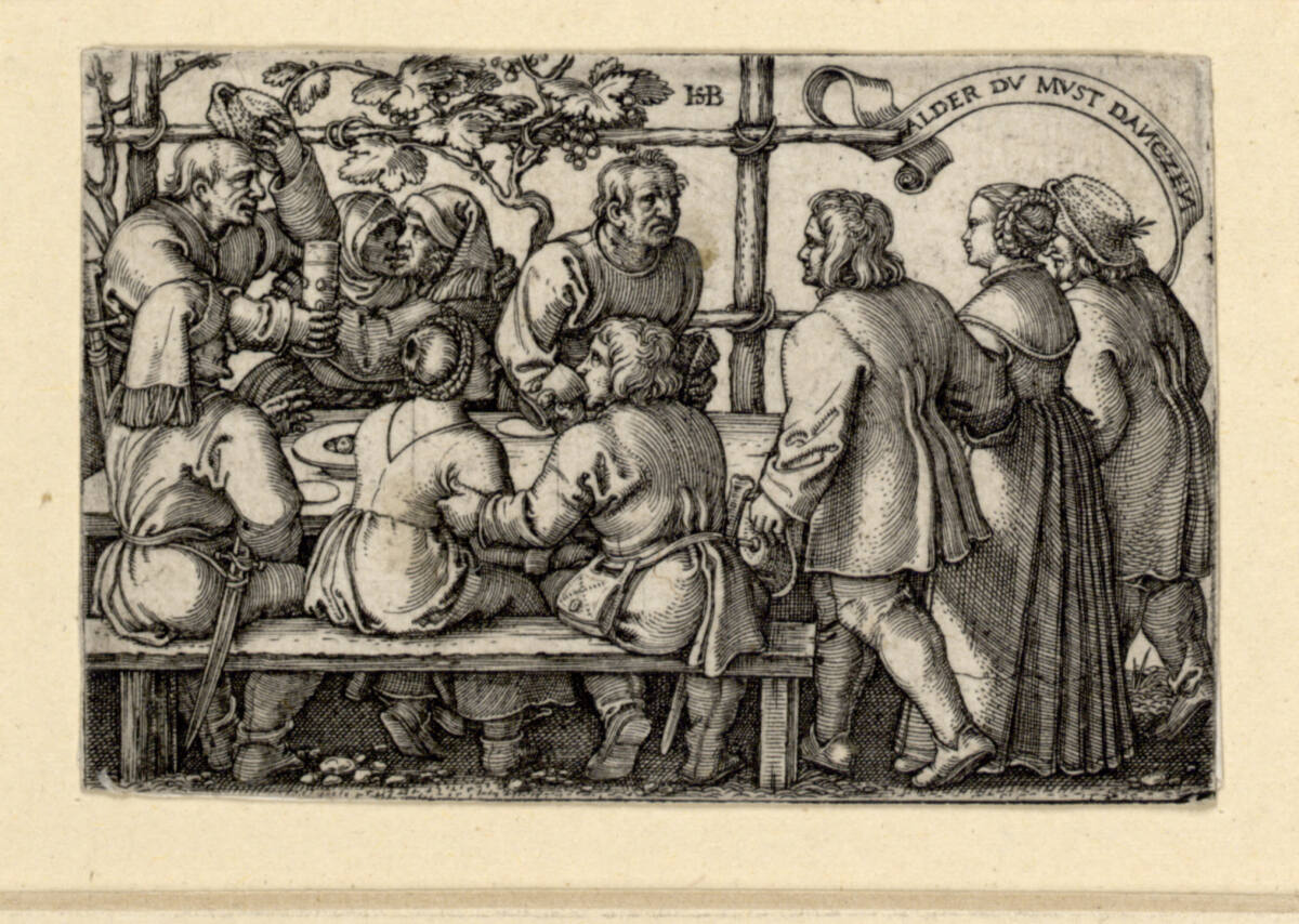 Ein Bauernschmaus, Hans Sebald Beham