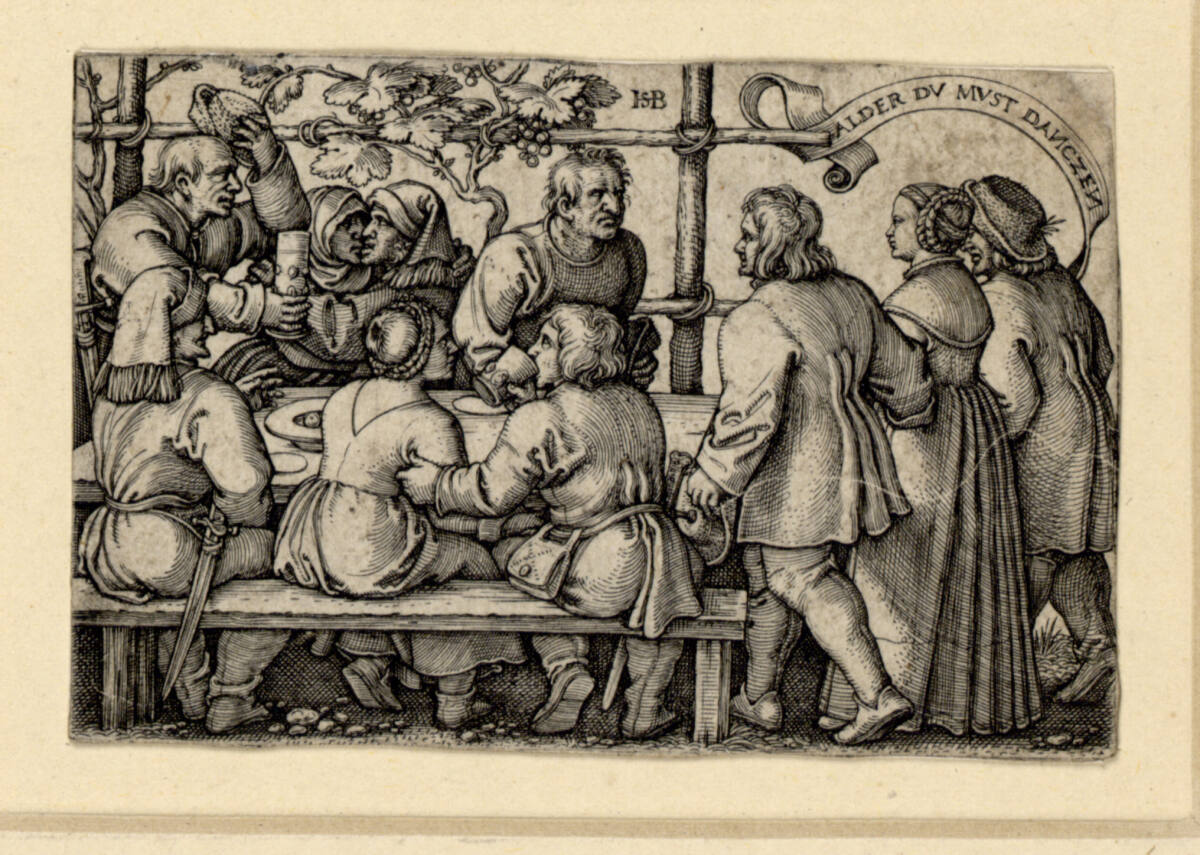 Ein Bauernschmaus, Hans Sebald Beham
