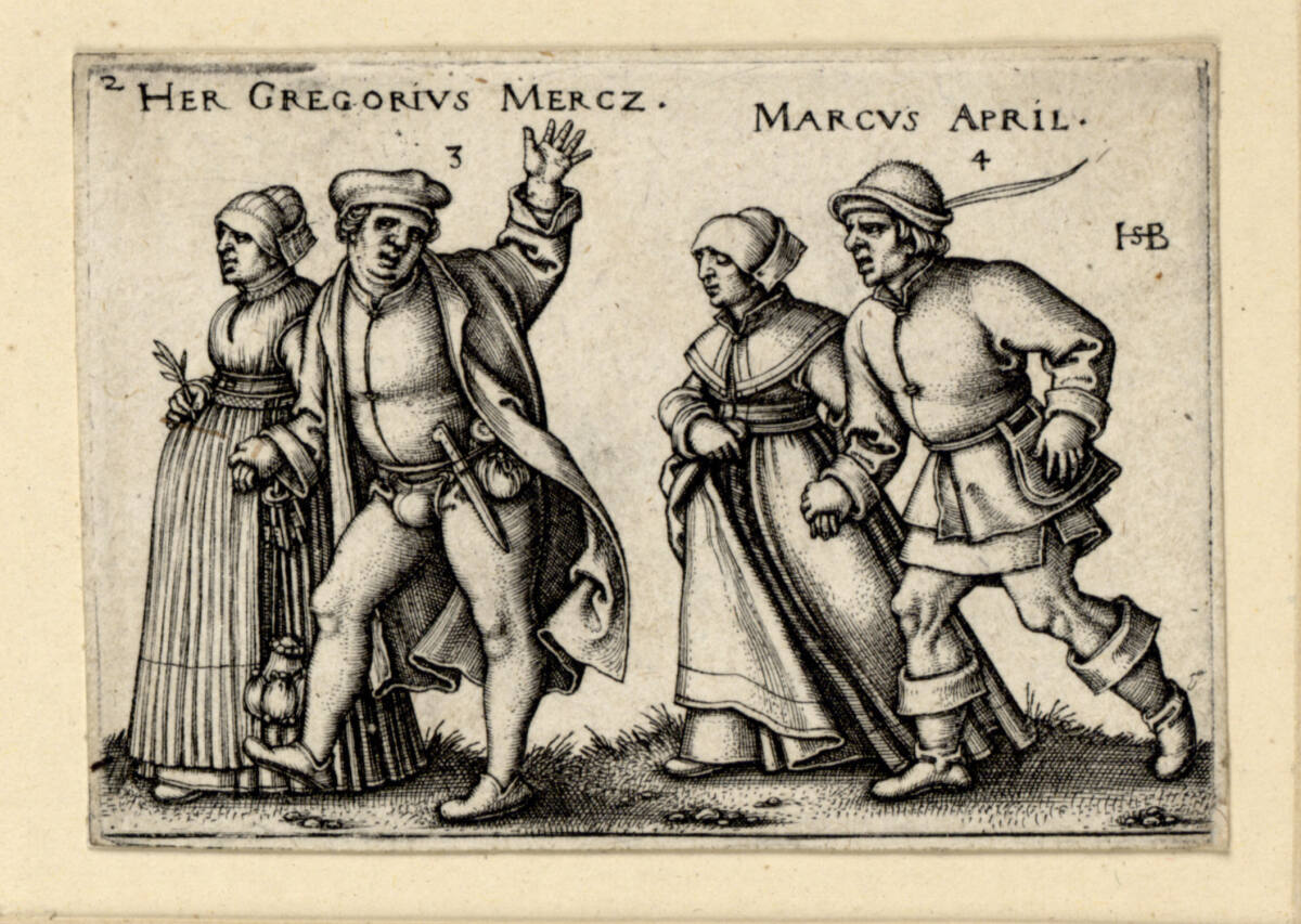 März und April, Hans Sebald Beham, 1546–1547