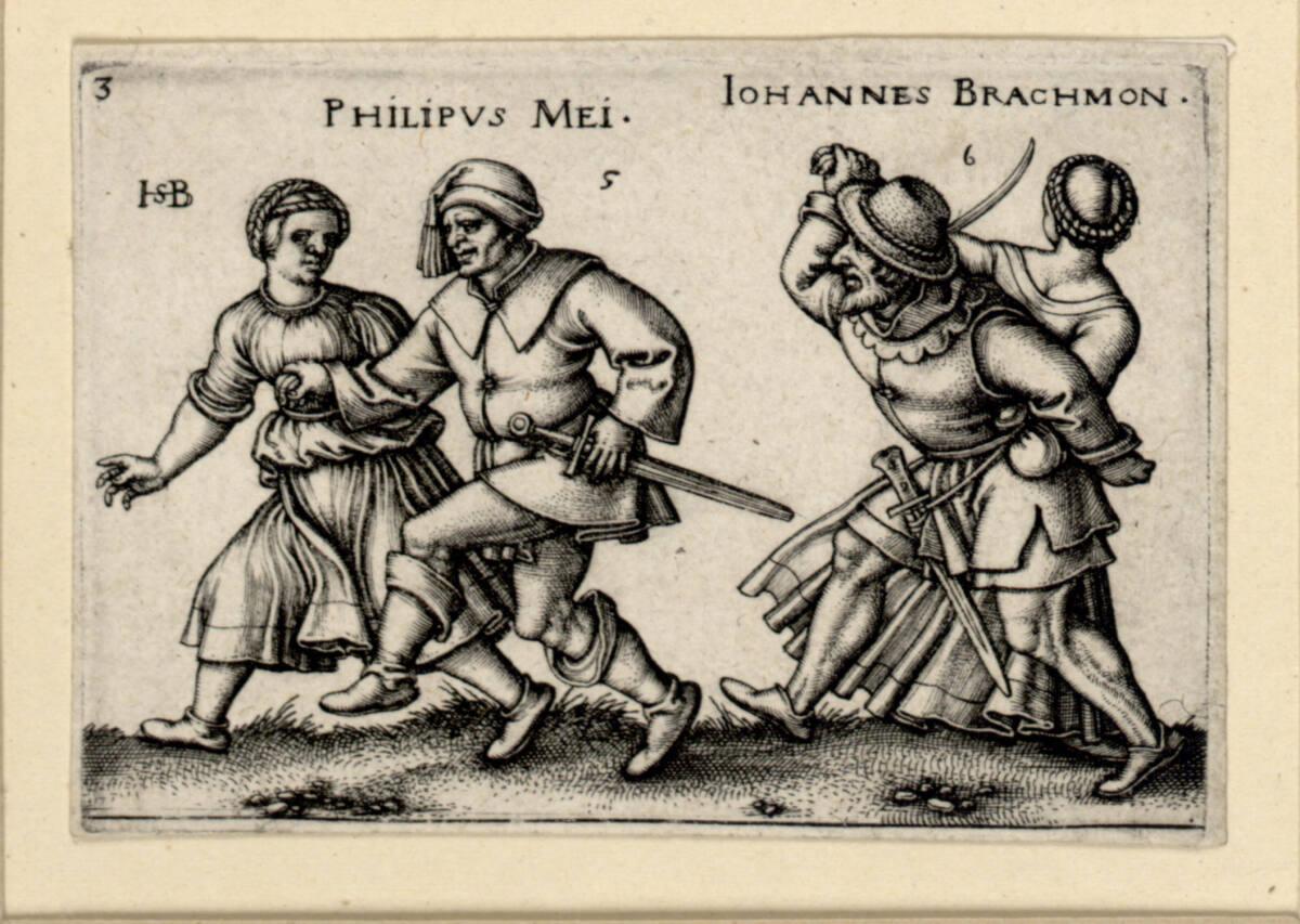 Sebald Beham, Mai und Brachmonat, Inv. Nr.: DG1930/1207