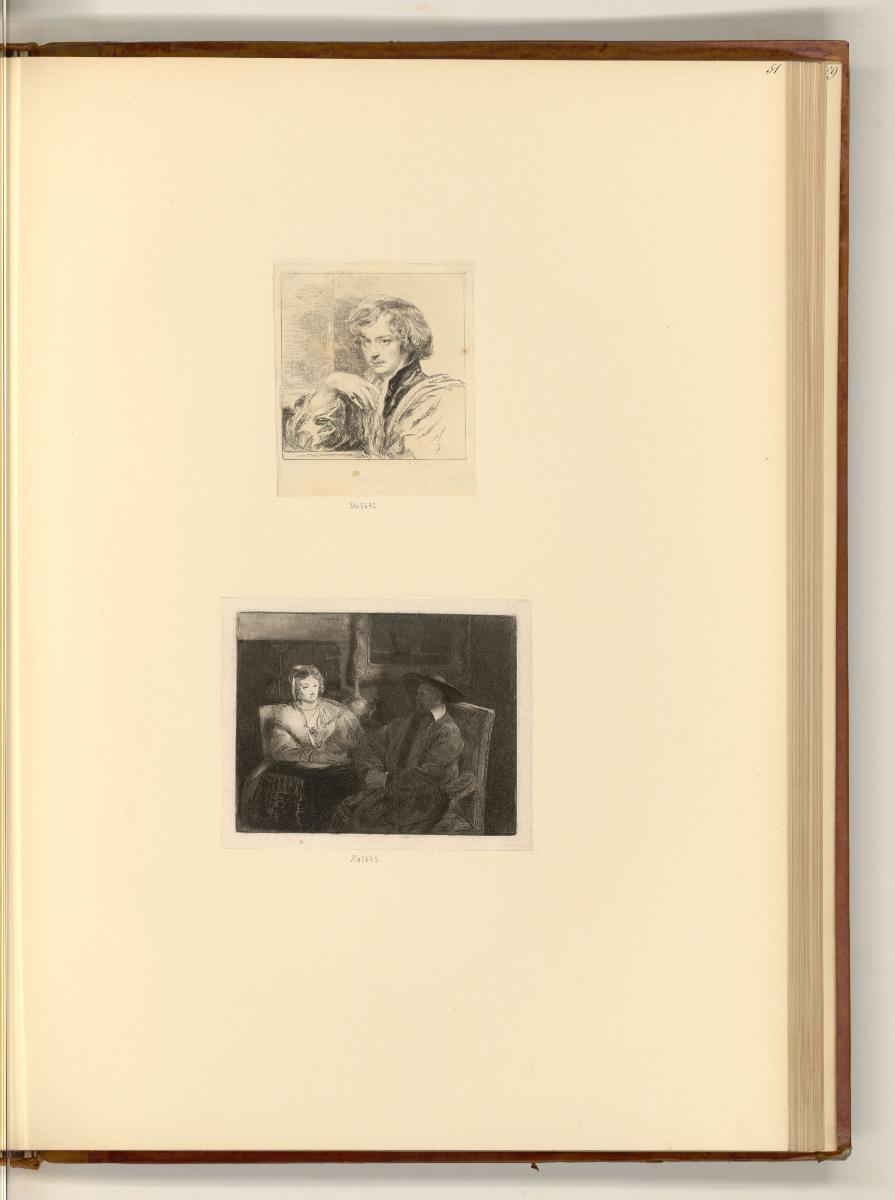 Britische Druckgrafik des späten 18. und der 1. Hälfte des 19. Jahrhunderts, Porträt Anthonis v…