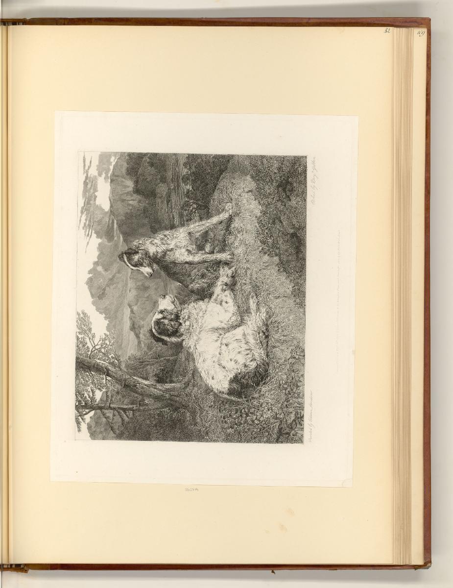 Britische Druckgrafik des späten 18. und der 1. Hälfte des 19. Jahrhunderts, The Twa Dogs, Inv.…