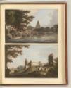 Britische Aquatinta um 1800 mit Ansichten von Indien und Sri Lanka, View of the Great Pagoda at…