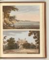 Britische Aquatinta um 1800 mit Ansichten von Indien und Sri Lanka, View of the City of Benares…
