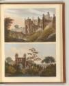 Britische Aquatinta um 1800 mit Ansichten von Indien und Sri Lanka, View of the E. Gate of the …