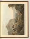 Aquatinten von Thomas und William Daniell mit Ansichten von Indien, N.W. View of Rotas Ghur, Ba…