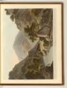 Aquatinten von Thomas und William Daniell mit Ansichten von Indien, Near Dusa, in the Mountains…