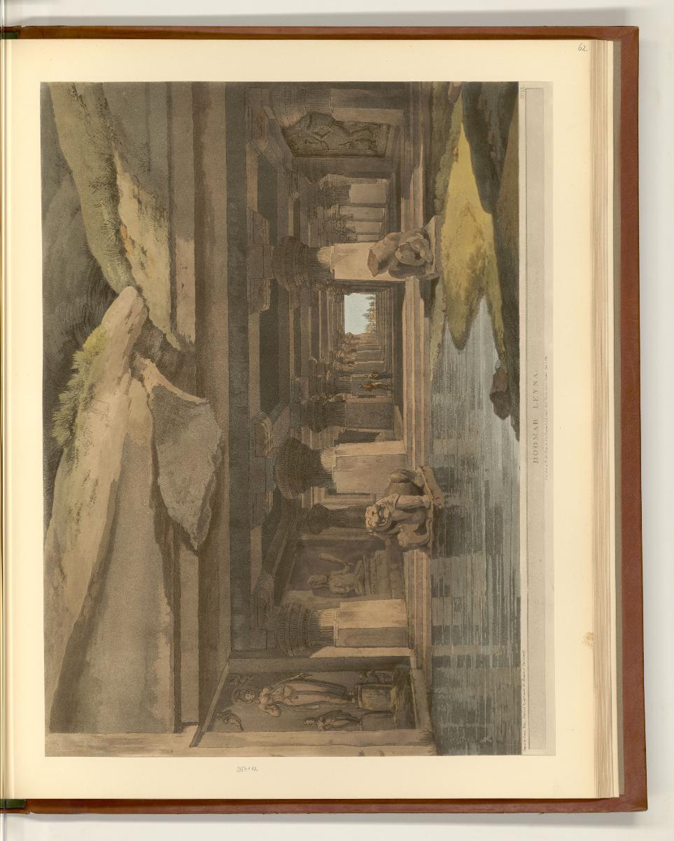 Aquatinten von Thomas und William Daniell mit Ansichten von Indien, Doomar Leyna, Inv. Nr.: Eng…