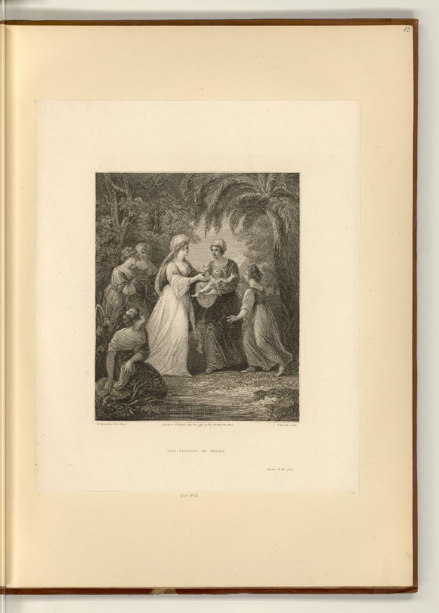 Illustrationen der Macklin-Bibel, The Finding of Moses, Inv. Nr.: England nach Sektionen II/37,…