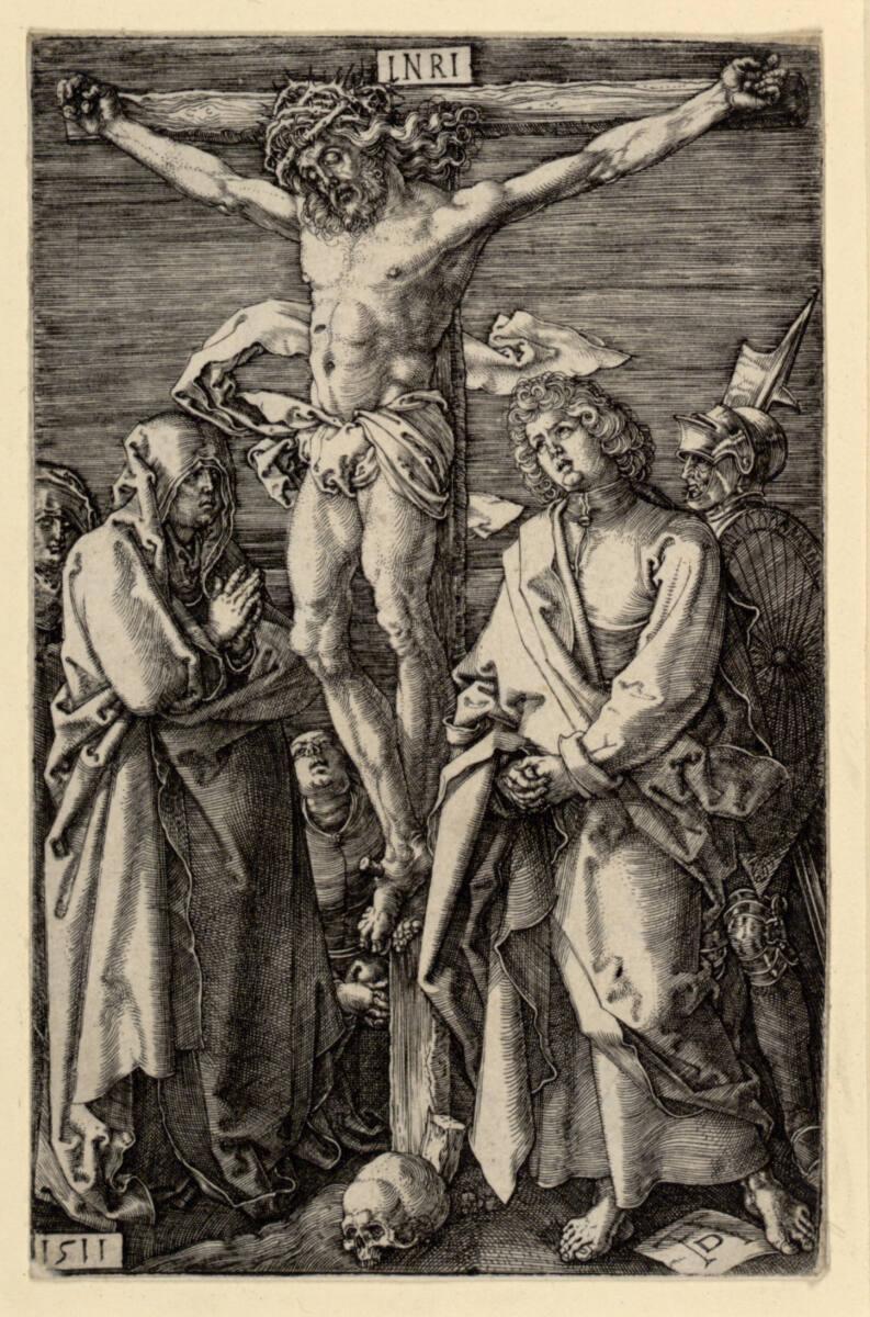 Christus am Kreuz (Kupferstich-Passion, 11), Albrecht Dürer, 1511