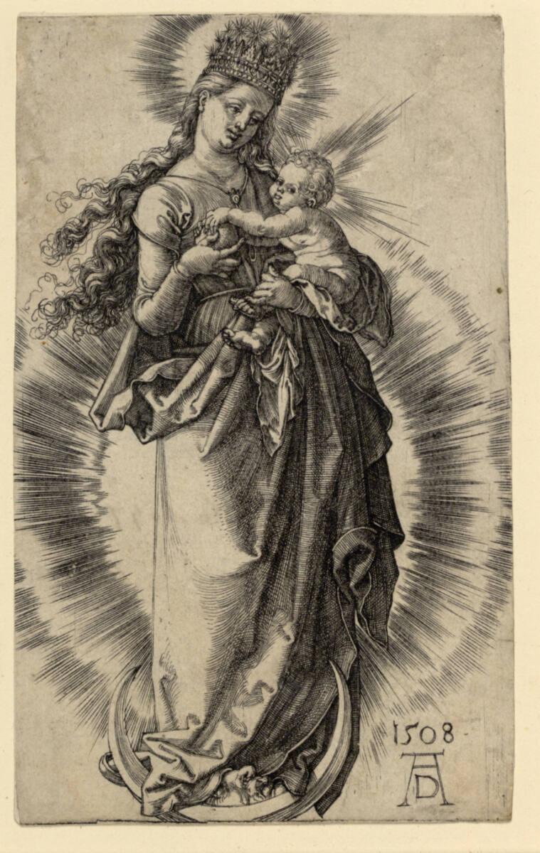 Maria mit der Sternenkrone, Albrecht Dürer, 1508