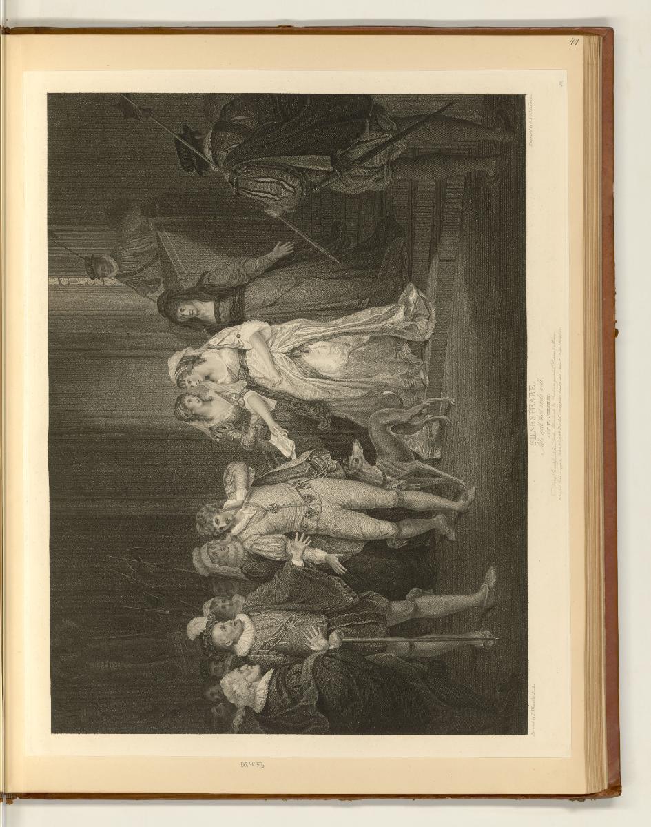 Boydell's Shakespeare Gallerie, Vol. I., All's Well that Ends Well, Act V Scene III, Inv. Nr.: …