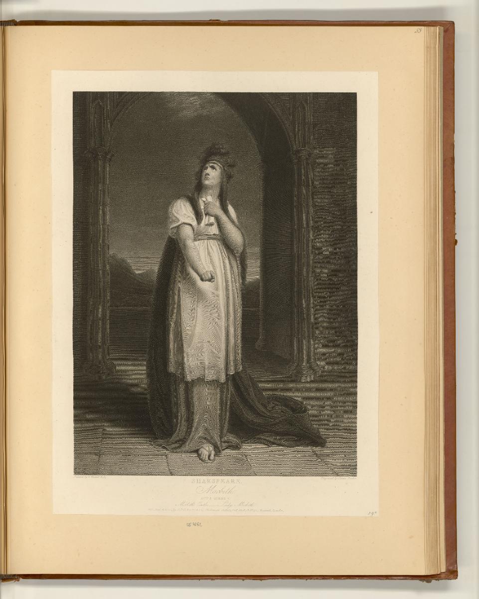 Boydell's Shakespeare Gallerie, Vol. I., Macbeth, Act. I. Scene V., Inv. Nr.: England nach Sekt…