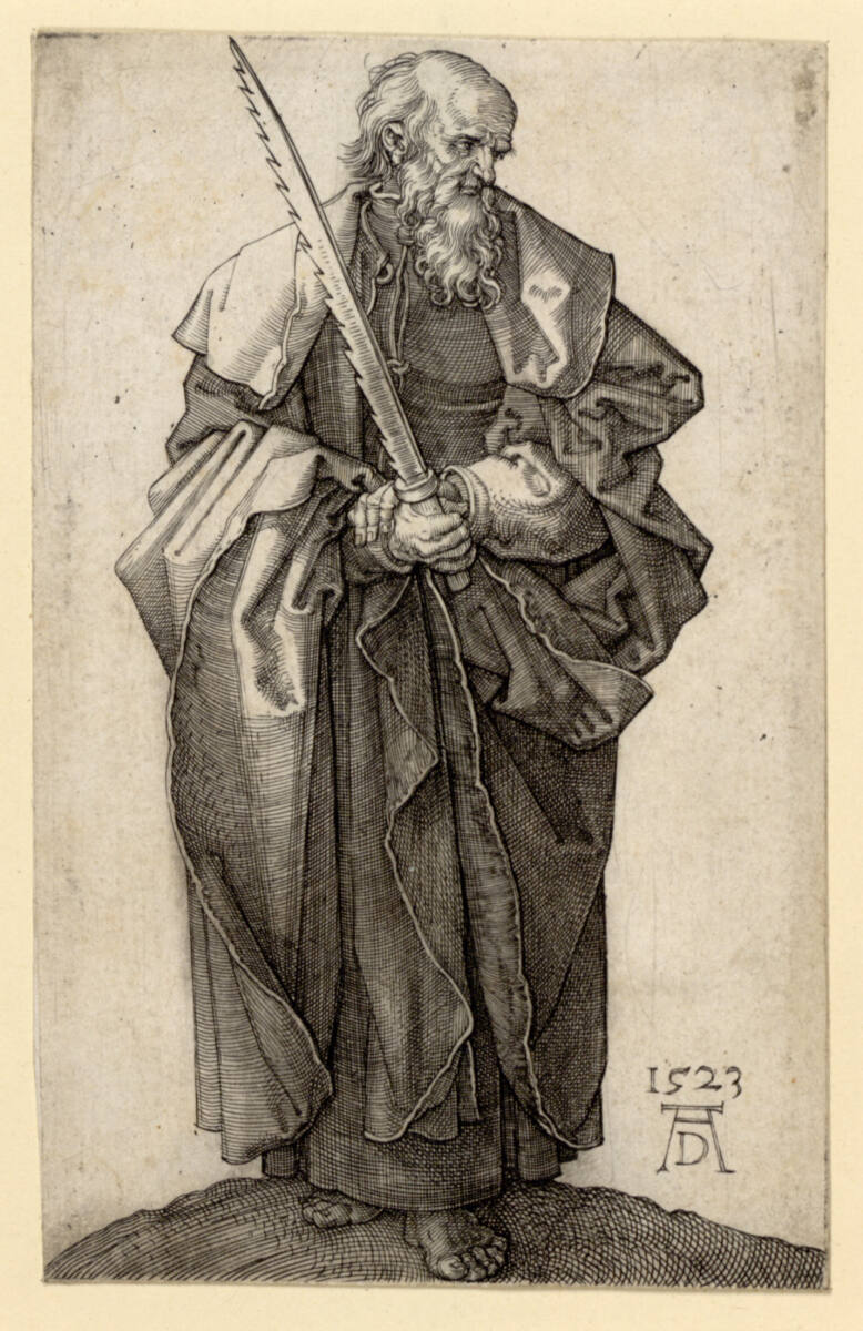 Der Apostel Simon, Albrecht Dürer, 1523