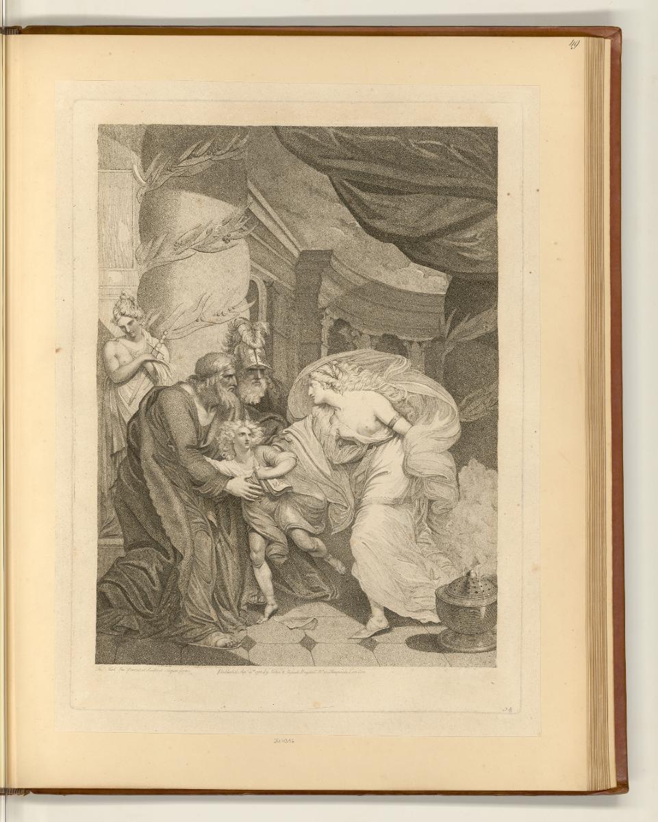 Boydell's Shakespeare Gallerie, Vol. II., Titus Andronicus, Act IV, Scene I, Inv. Nr.: England …