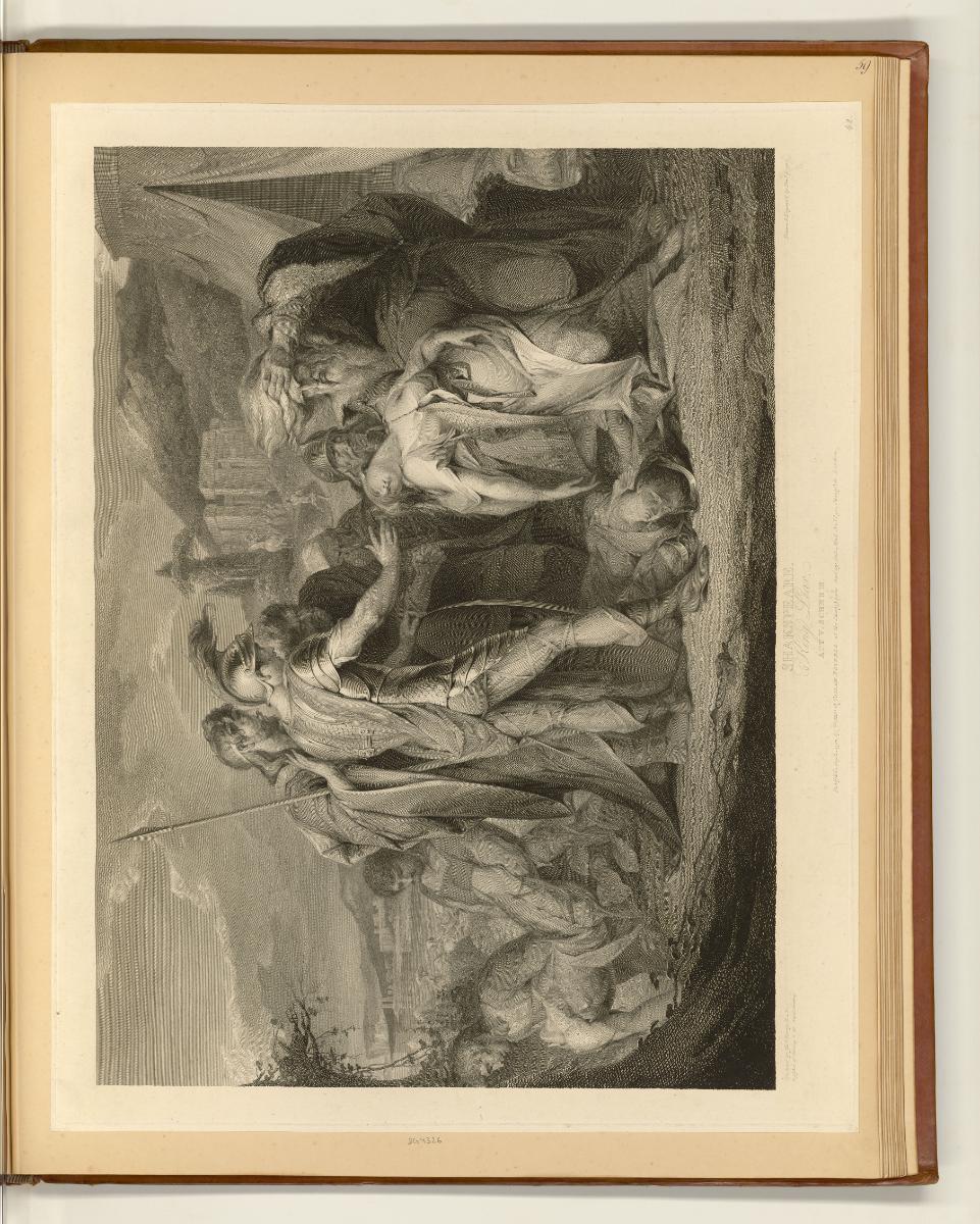 Boydell's Shakespeare Gallerie, Vol. II., King Lear, Act V., Scene III., Inv. Nr.: England nach…