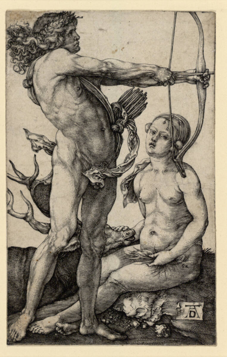 Apollo und Diana, Albrecht Dürer