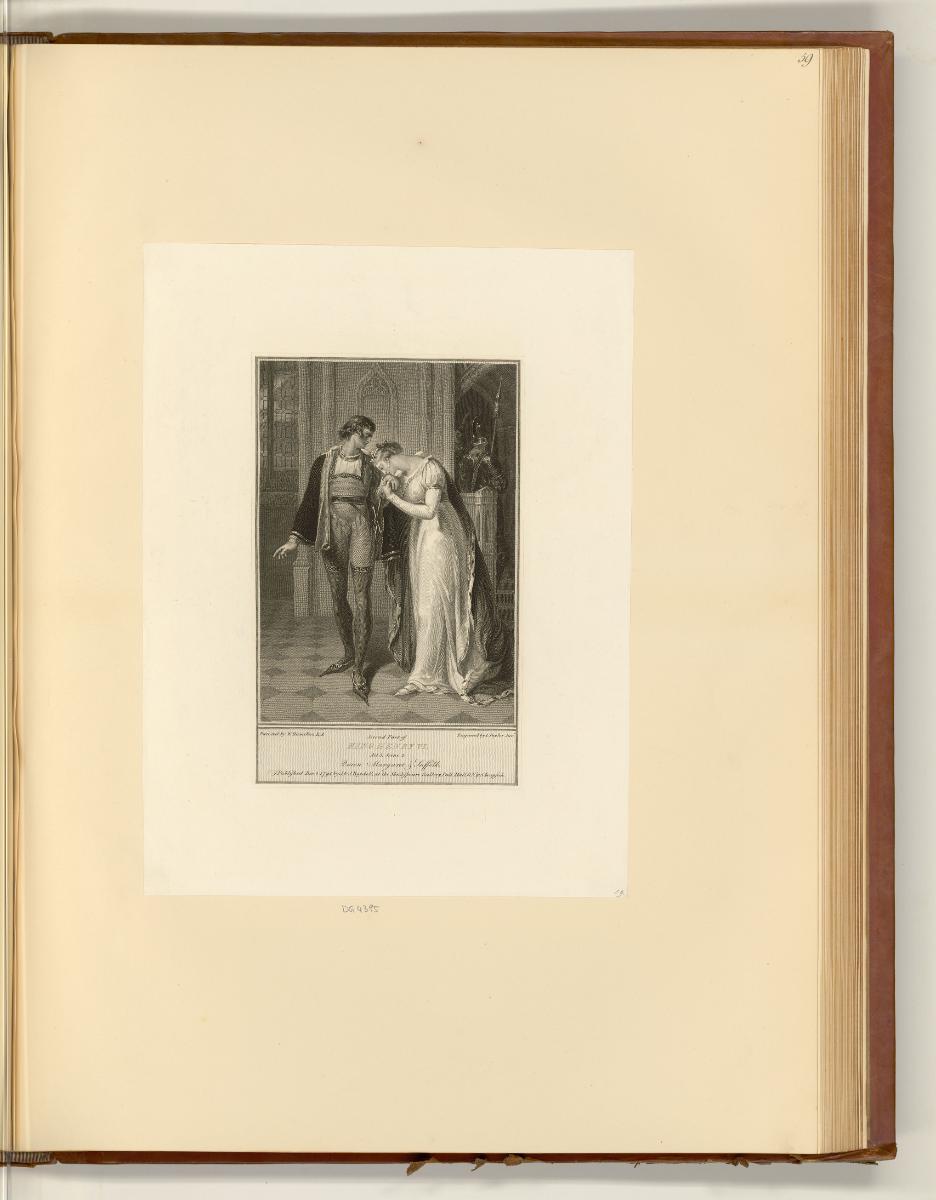 Illustrationen zu Werken von William Shakespeare, Henry VI, Act 3. Scene 2., Inv. Nr.: England …
