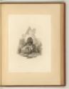 The History of England by Dav. Hume, Illustrations Vol. I., Vignette mit Löwe und Porträt des E…