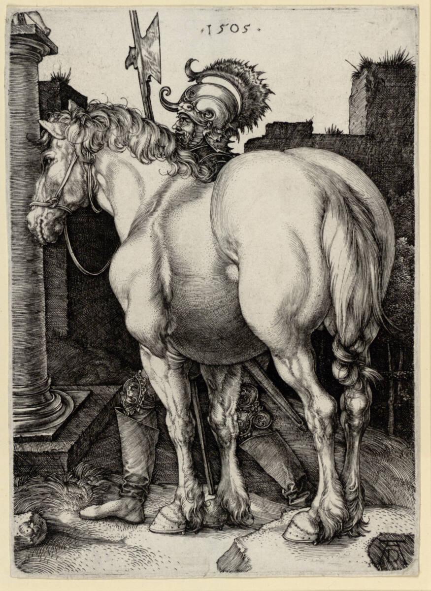 Albrecht Dürer, Das Große Pferd, Inv. Nr.: DG1930/1436