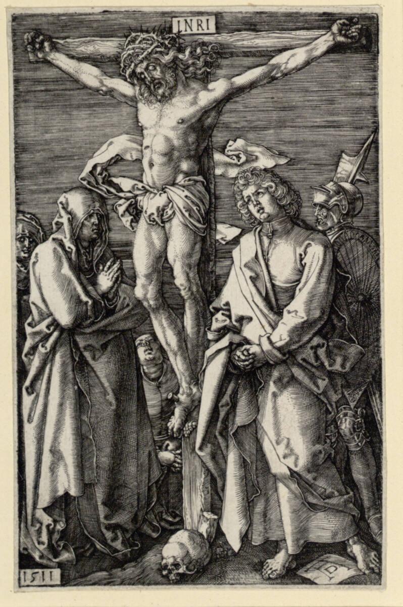 Christus am Kreuz (Kupferstich-Passion, 11), Albrecht Dürer, 1511