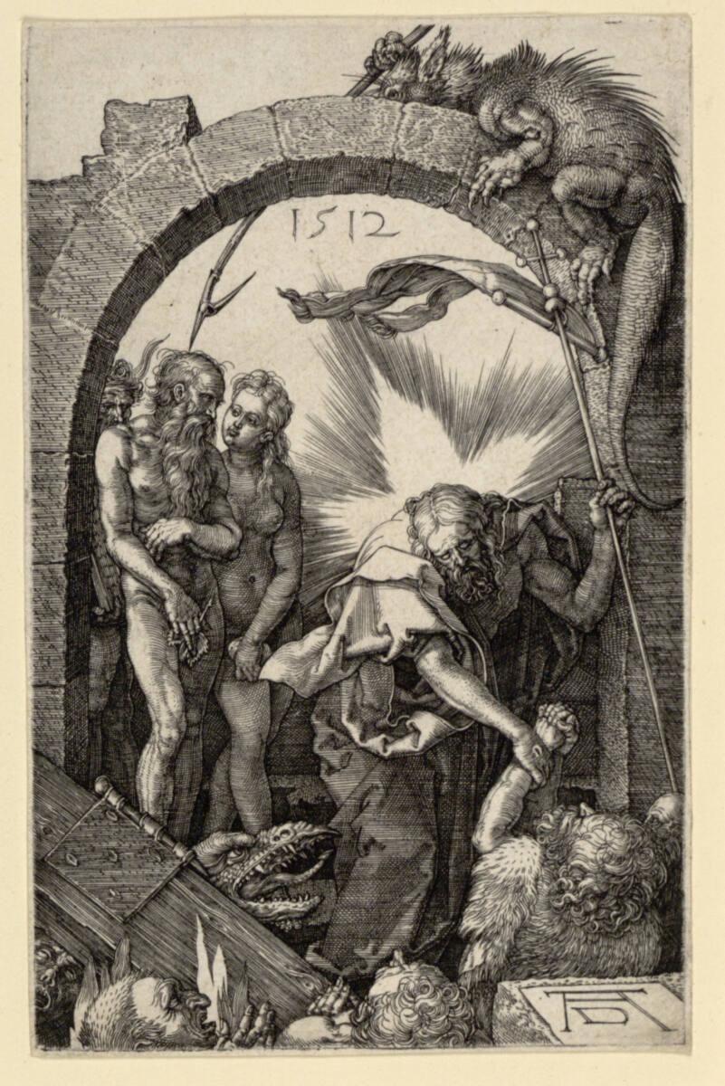 Christus in der Vorhölle (Kupferstich-Passion, 14), Albrecht Dürer, 1512