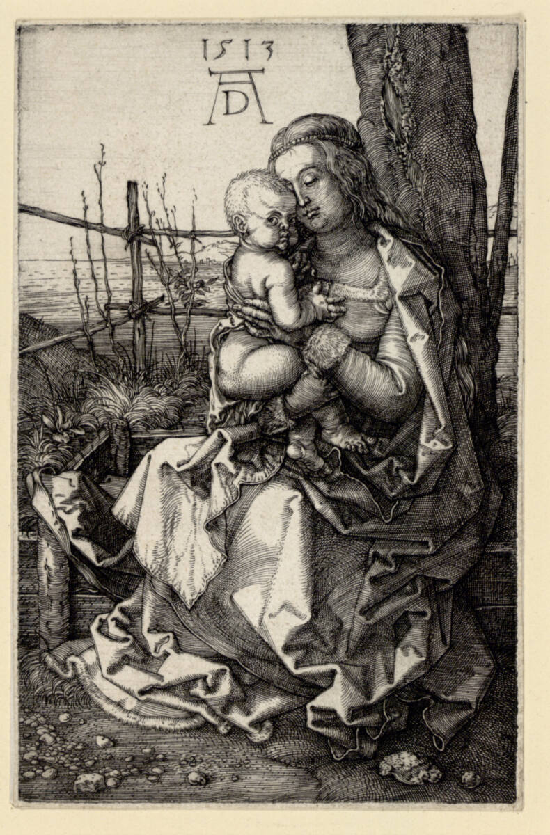 Maria mit dem Kinde am Baum, Albrecht Dürer, 1513