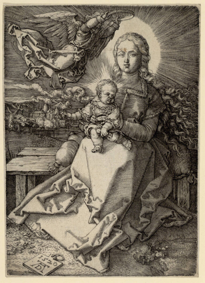 Maria, von einem Engel gekrönt, Albrecht Dürer, 1520