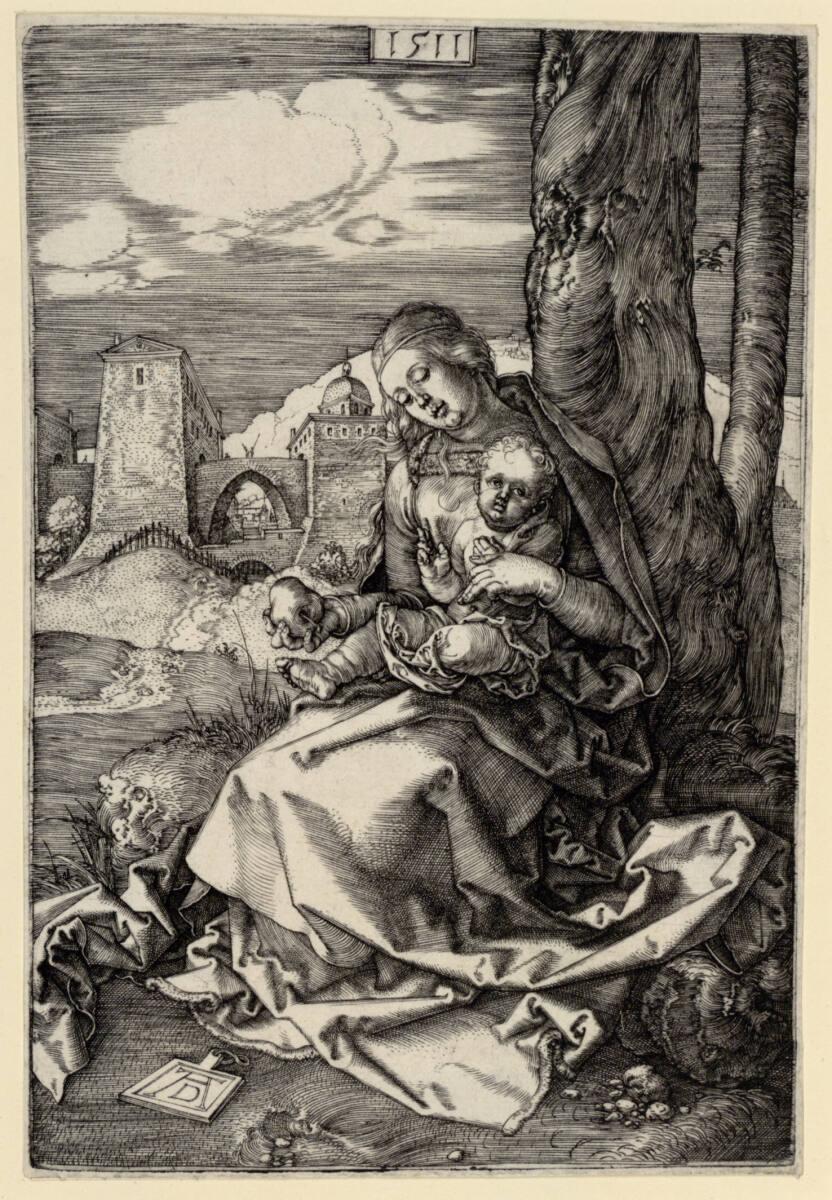 Maria mit der Birne, Albrecht Dürer, 1511