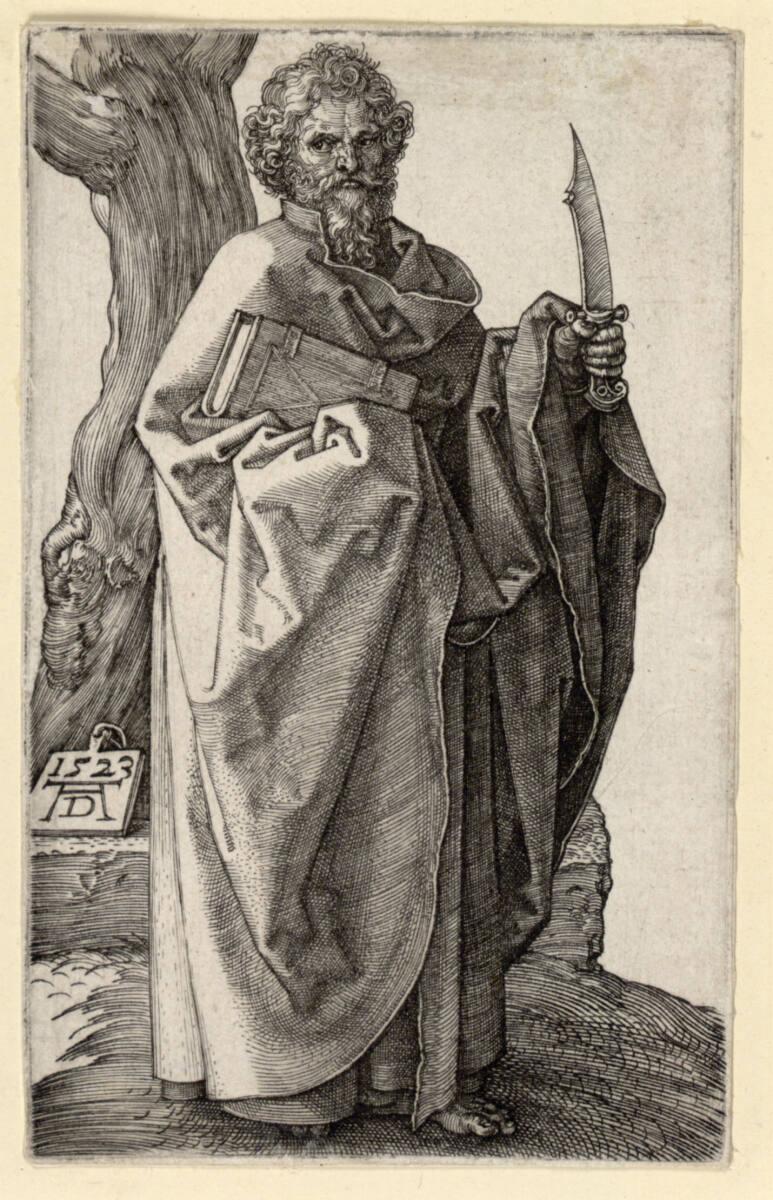 Der Apostel Bartholomäus, Albrecht Dürer, 1523