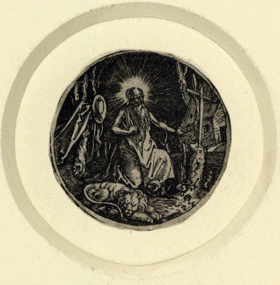 Anonym, Hieronymus im Rund, Inv. Nr.: DG1930/1513