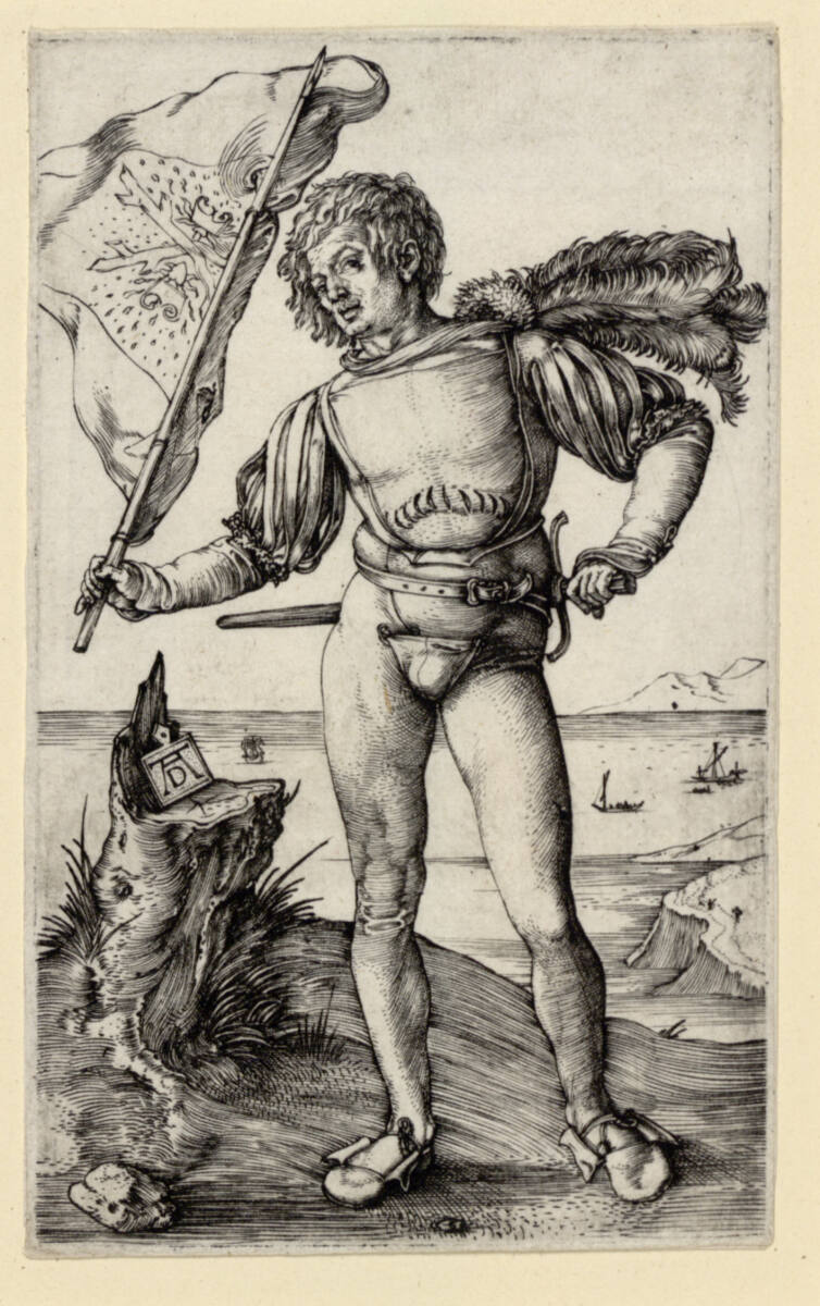 Der Fahnenschwinger, Albrecht Dürer