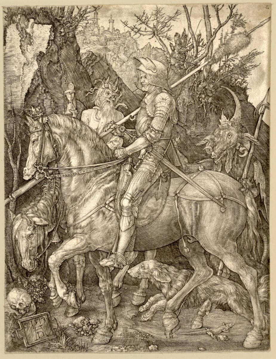 Ritter, Tod und Teufel, Albrecht Dürer, 1513
