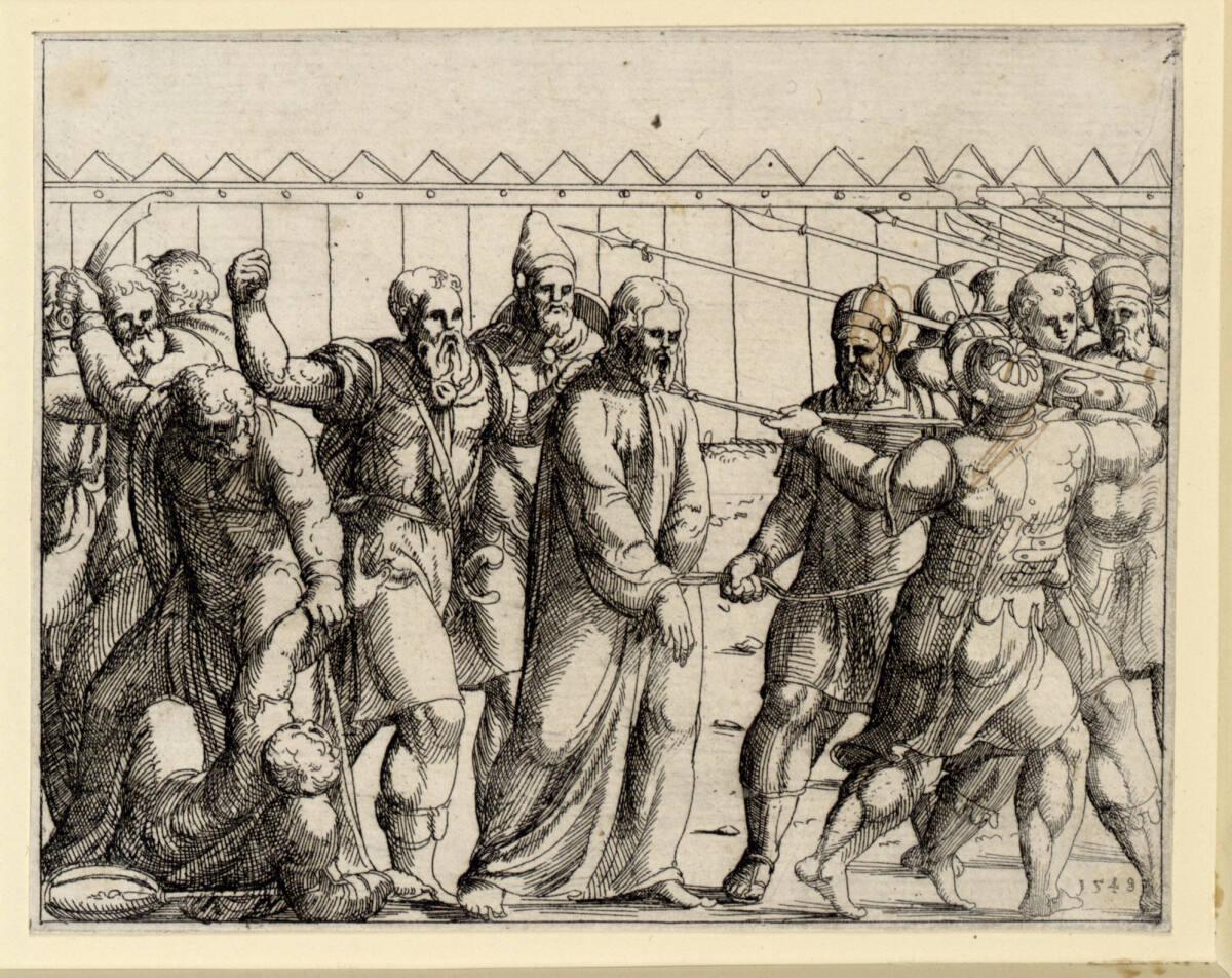 Augustin Hirschvogel, Die Gefangennahme Christi, Inv. Nr.: DG1930/2006