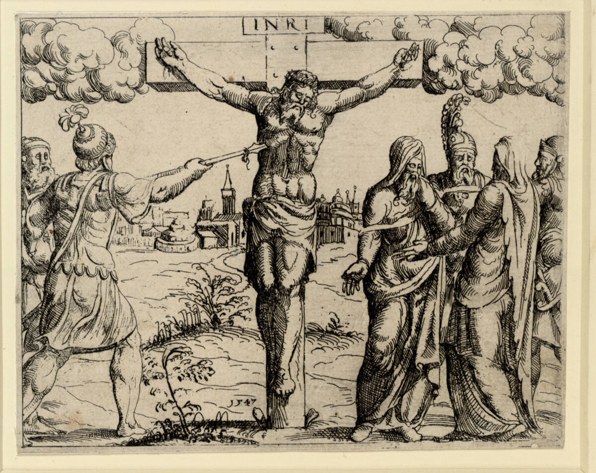 Der Lanzenstich, Augustin Hirschvogel, 1547