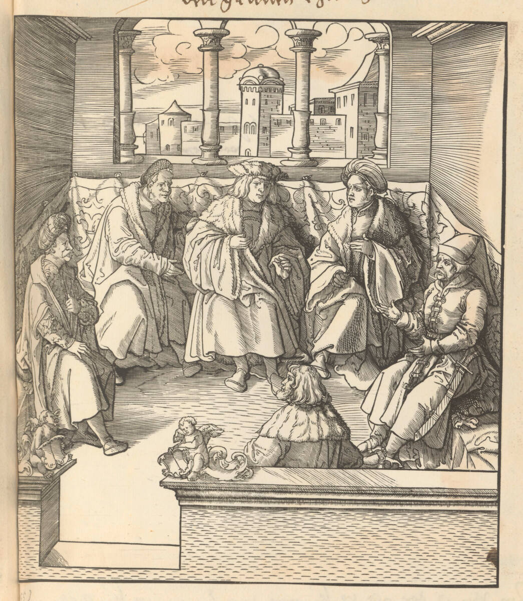 Weißkunig: Ein Vertrag mit dem grünen König, 1514–1516