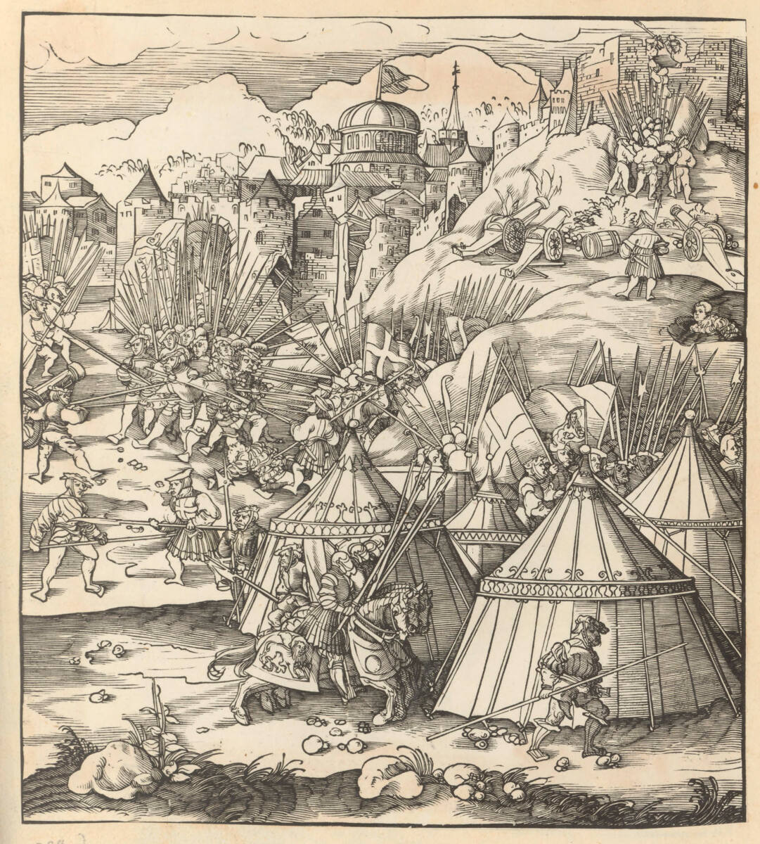 Weißkunig: Der Ausfall aus Verona, 1514–1516